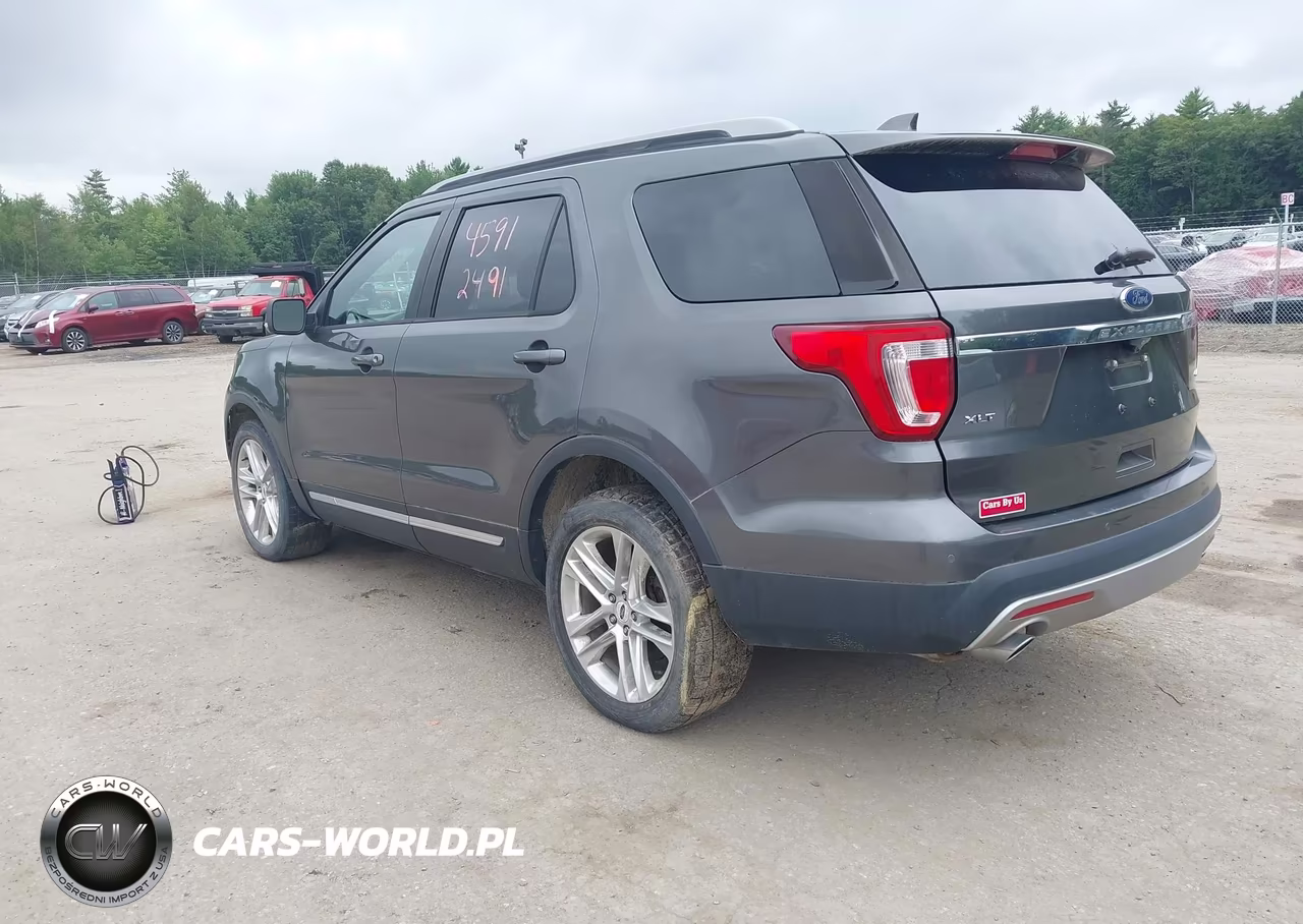 2017 Ford Explorer Xlt VIN:1FM5K8D86HGB42477 - 3