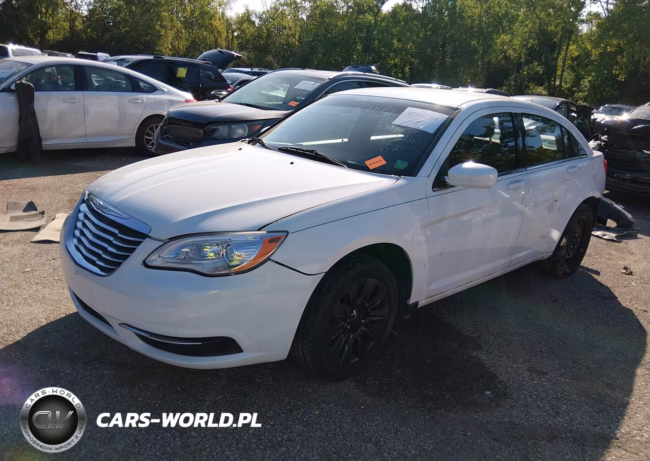 2012 Chrysler 200 Lx VIN:1C3CCBAB9CN204596 - 2