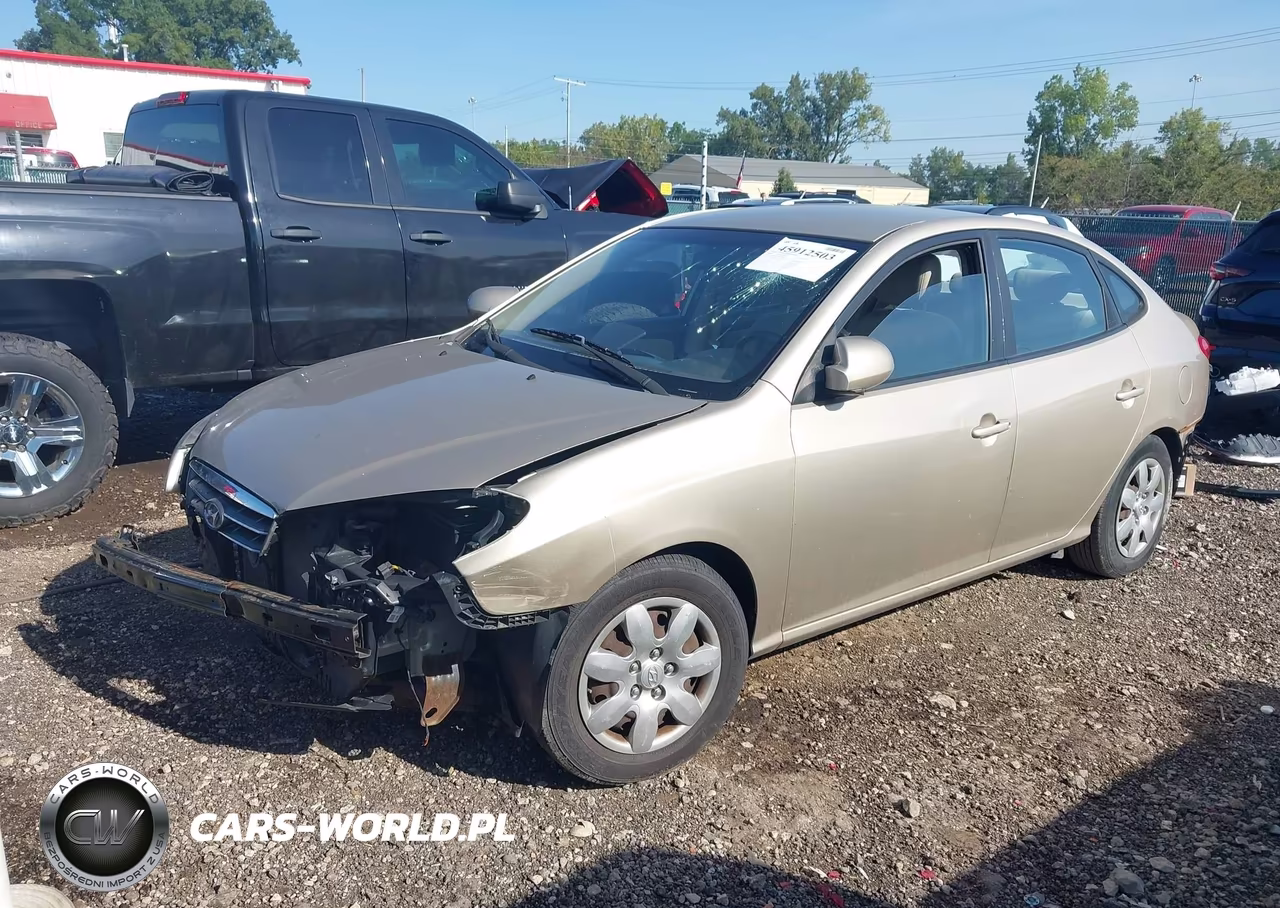 2008 Hyundai Elantra Gls-Se VIN:KMHDU46D58U282000 - 2