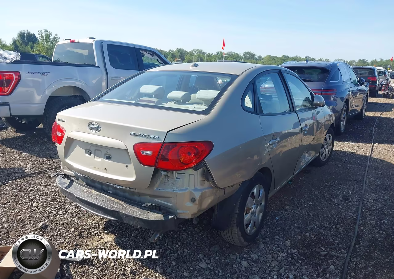 2008 Hyundai Elantra Gls-Se VIN:KMHDU46D58U282000 - 4