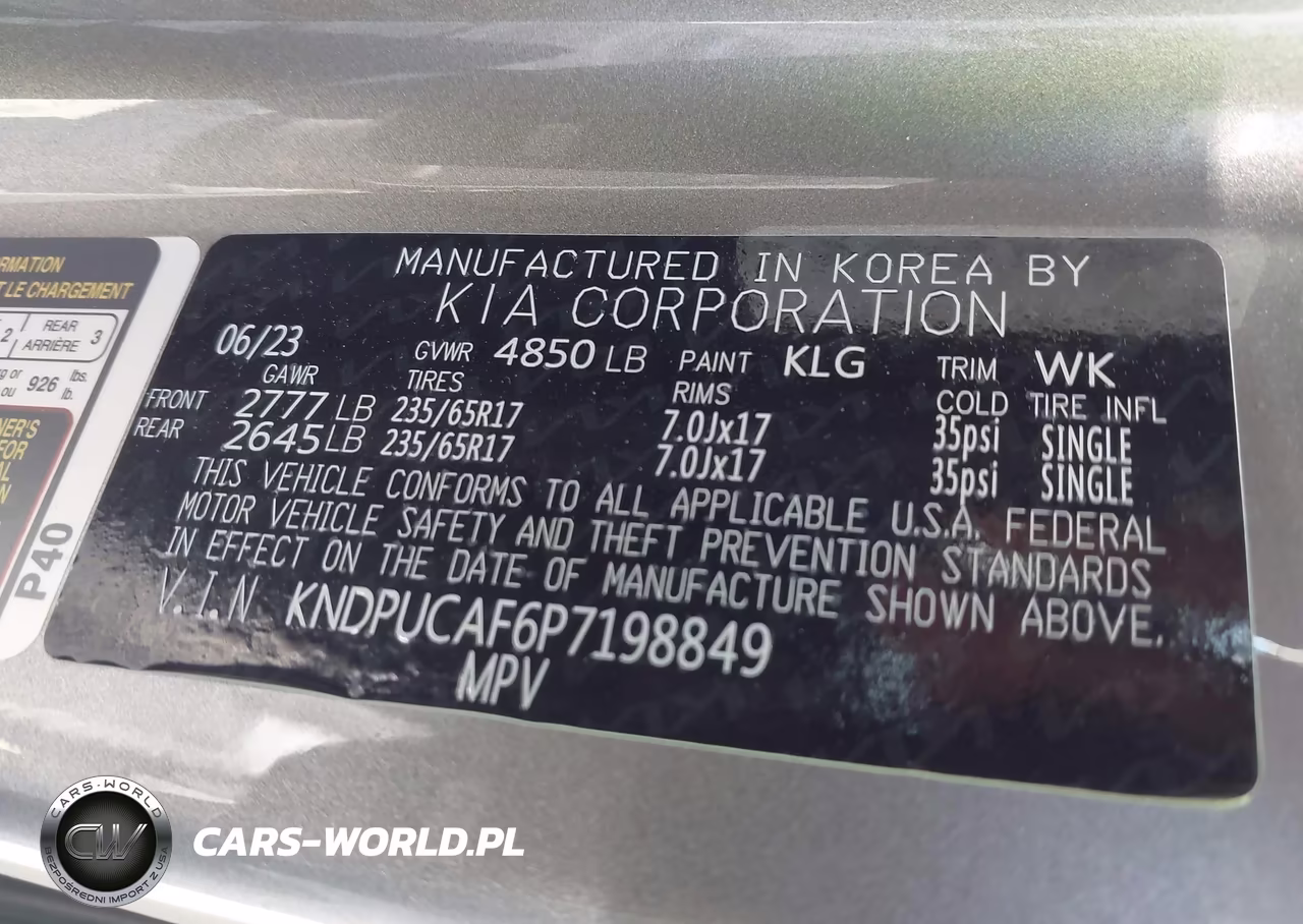 2023 Kia Sportage Lx VIN:KNDPUCAF6P7198849 - 9