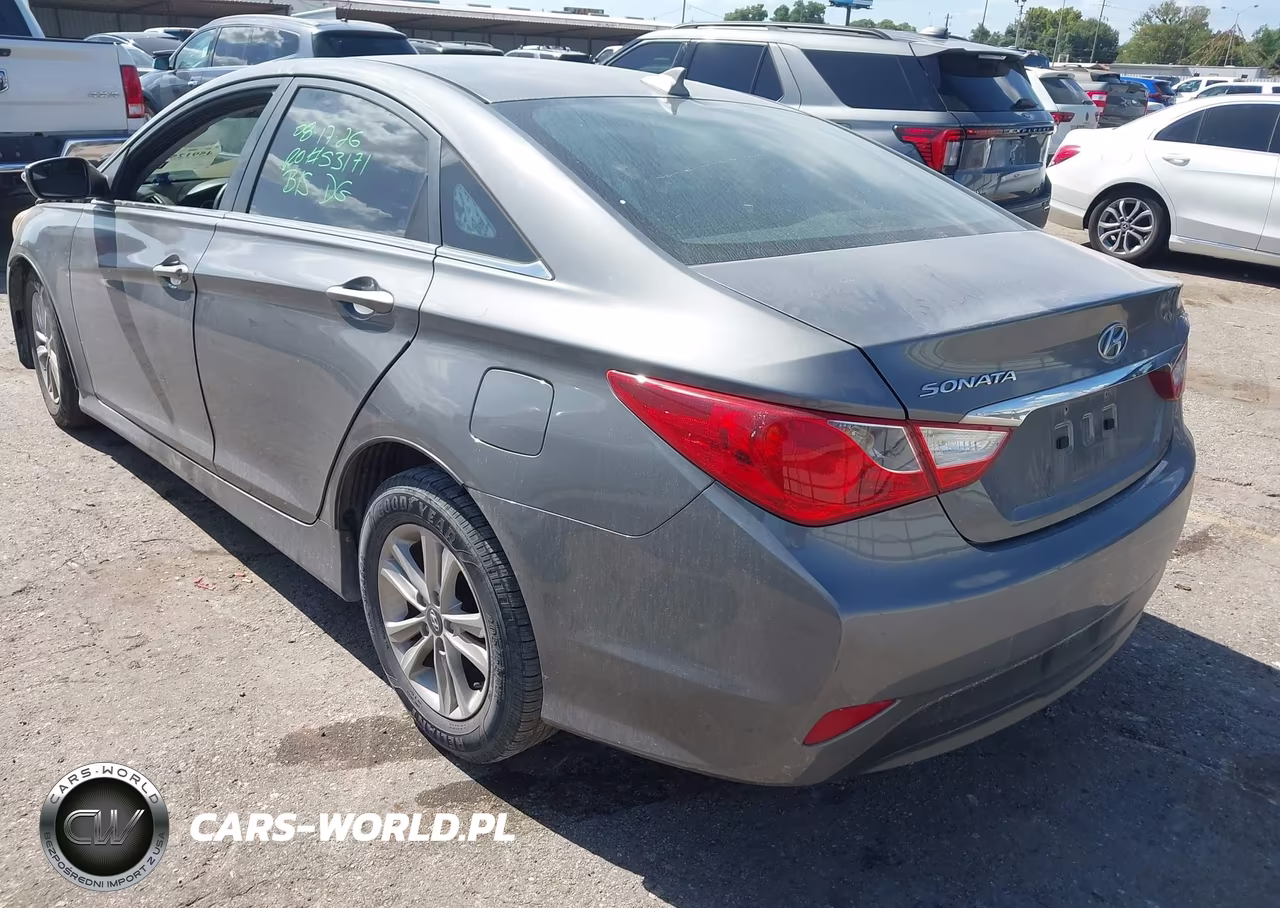 2014 Hyundai Sonata Gls VIN:5NPEB4AC7EH820957 - 3