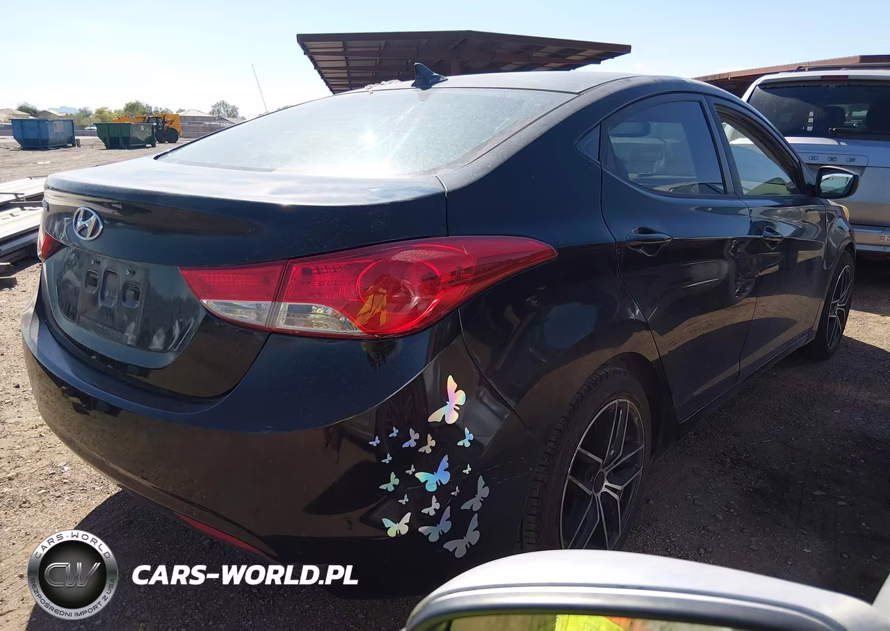 2012 Hyundai Elantra Gls (Ulsan Plant) VIN:KMHDH4AE3CU219264 - 4