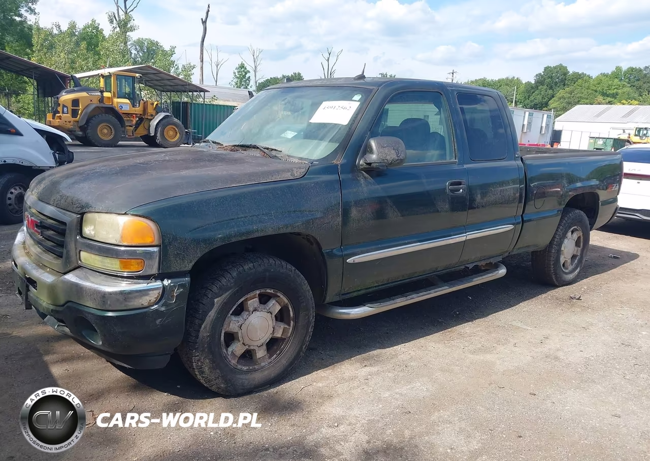 2005 GMC Sierra 1500 Slt VIN:1GTEK19BX5E341832 - 2