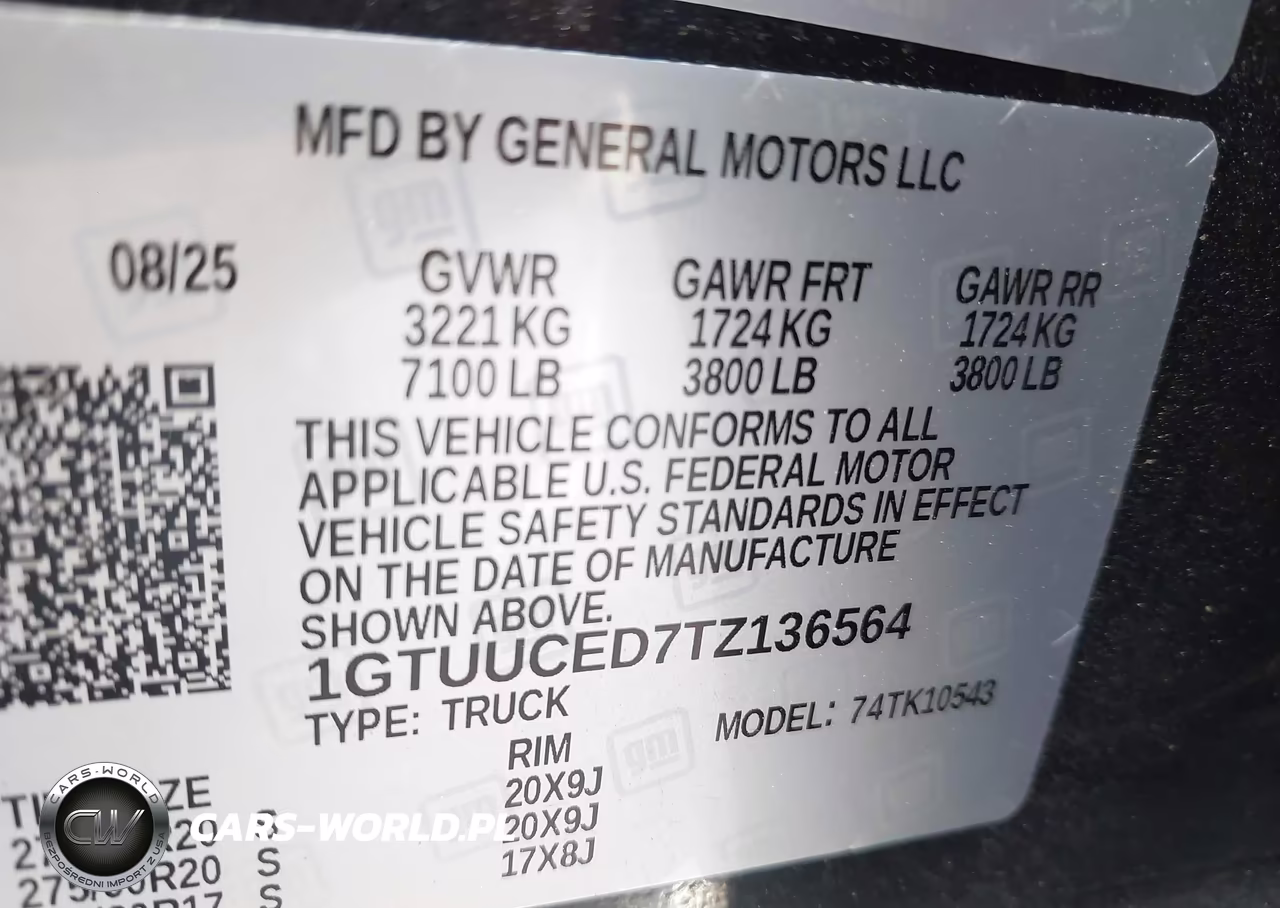 2026 GMC Sierra 1500 , Short Bed, Elevation, 4Wd VIN:1GTUUCED7TZ136564 - 9