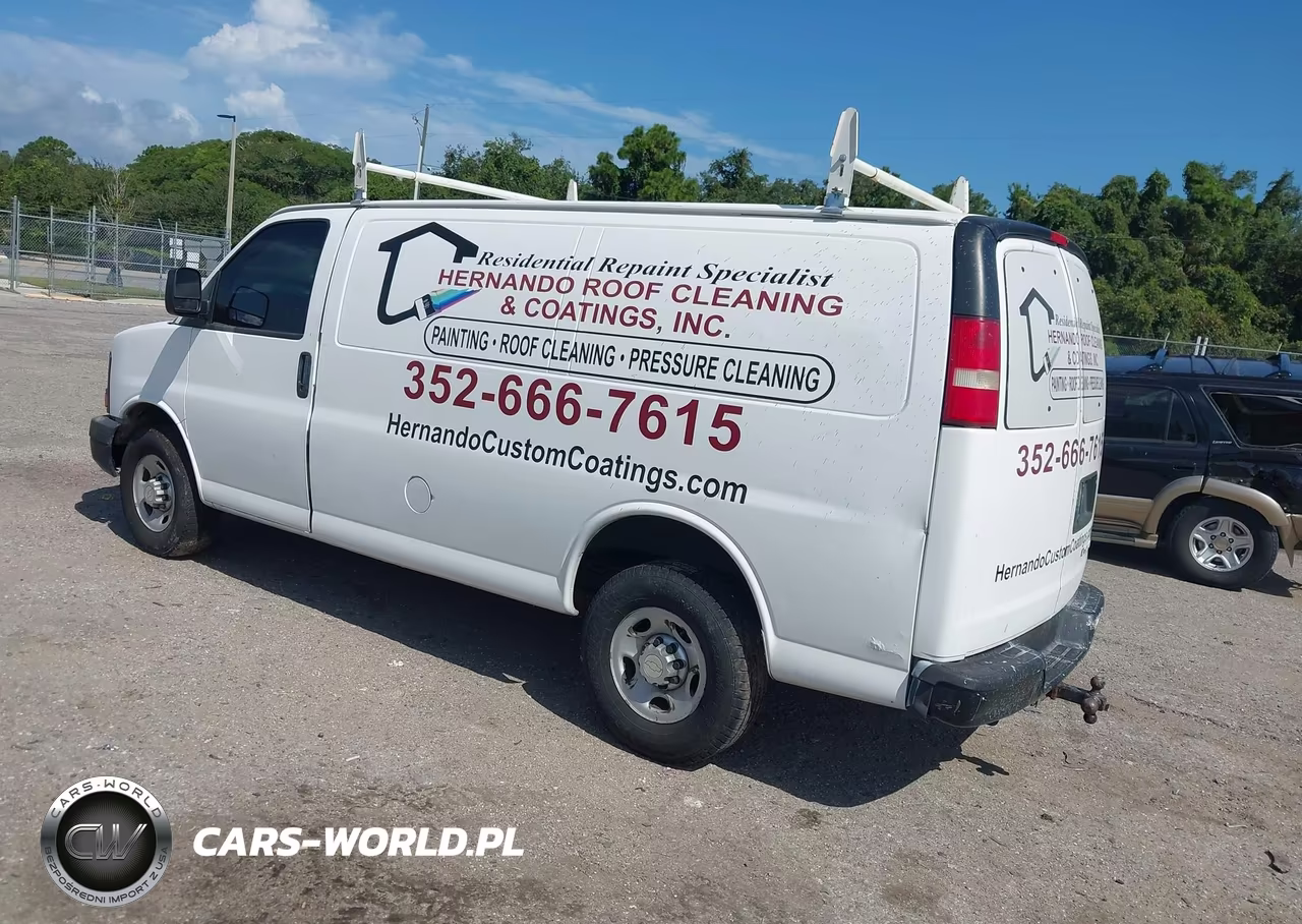 2012 Chevrolet Express 2500 Work Van VIN:1GCWGFFAXC1151855 - 3