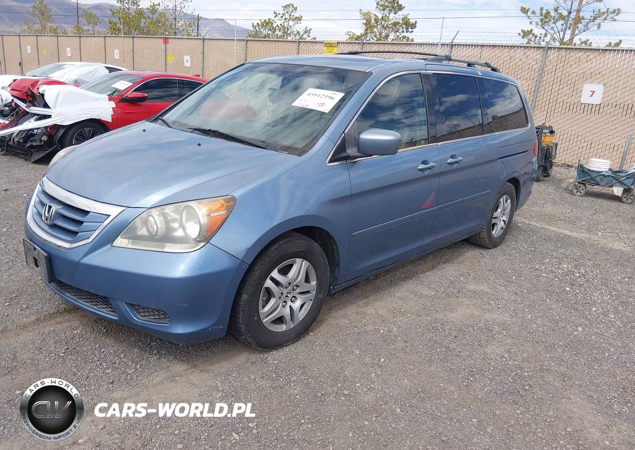 2008 Honda Odyssey Ex-L VIN:5FNRL38748B060717 - 2