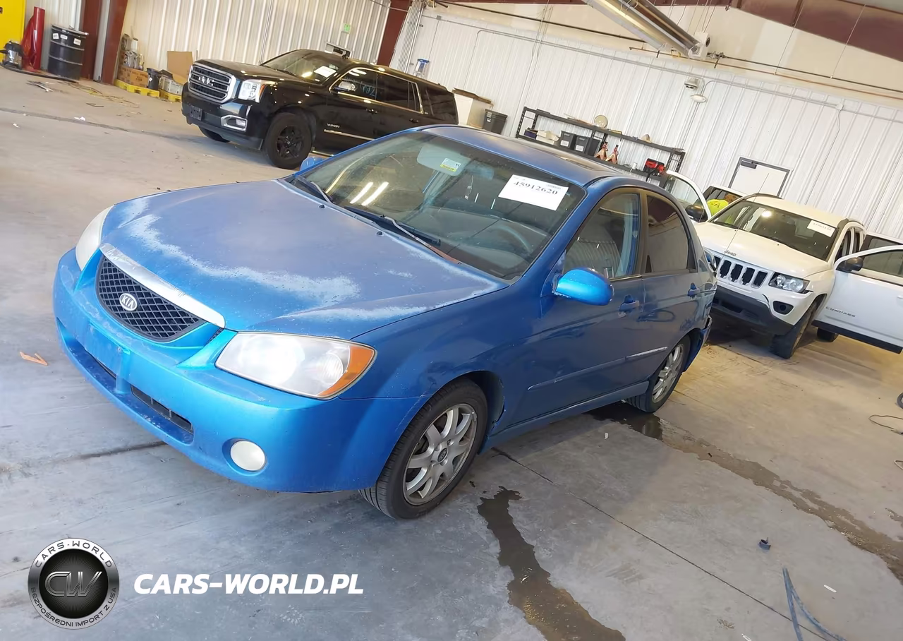 2005 Kia Spectra Ex-Lx-Sx VIN:KNAFE121055192065 - 2
