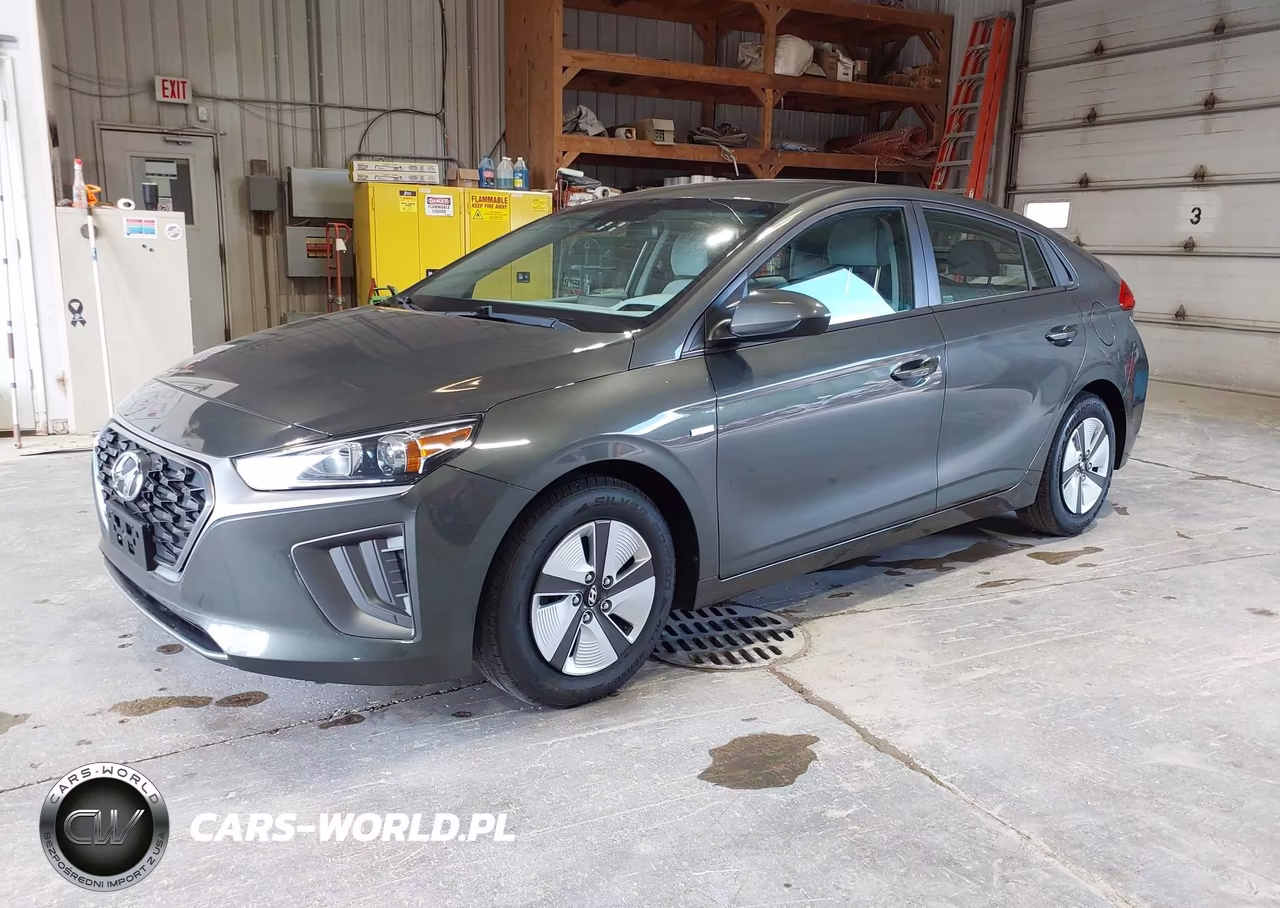 2020 Hyundai Ioniq Hybrid Blue VIN:KMHC65LC6LU221044 - 2