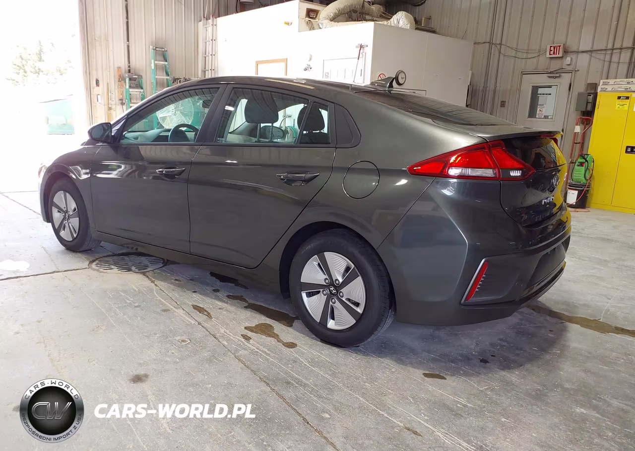 2020 Hyundai Ioniq Hybrid Blue VIN:KMHC65LC6LU221044 - 3