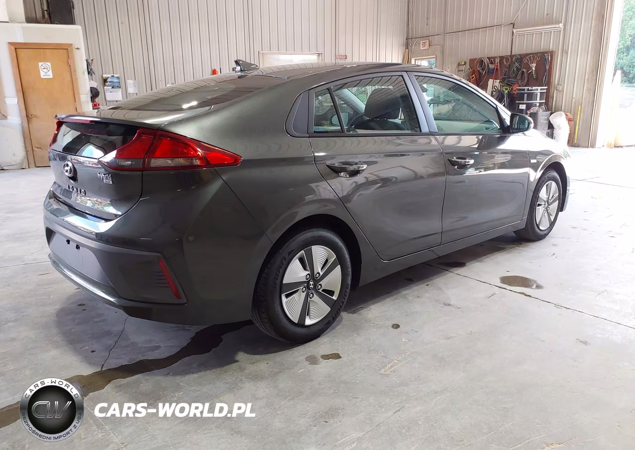2020 Hyundai Ioniq Hybrid Blue VIN:KMHC65LC6LU221044 - 4