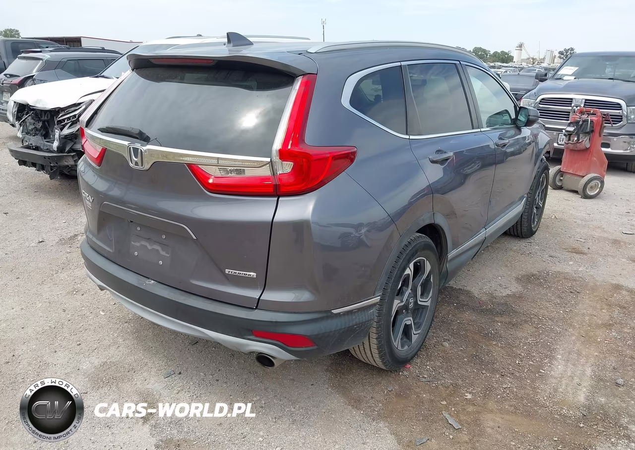 2017 Honda Cr-V Touring VIN:5J6RW1H91HL006568 - 4