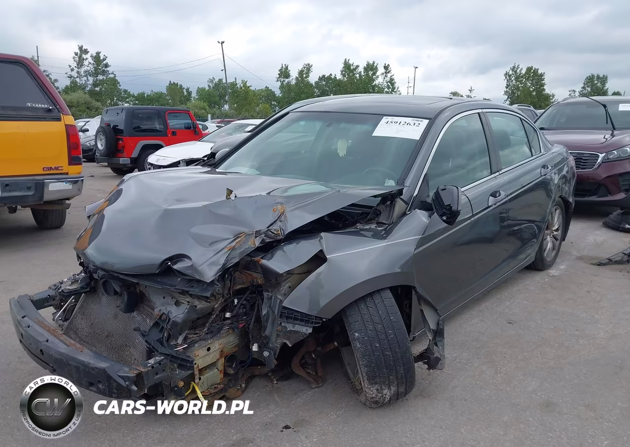 2012 Honda Accord 2.4 Ex VIN:1HGCP2F7XCA230542 - 2