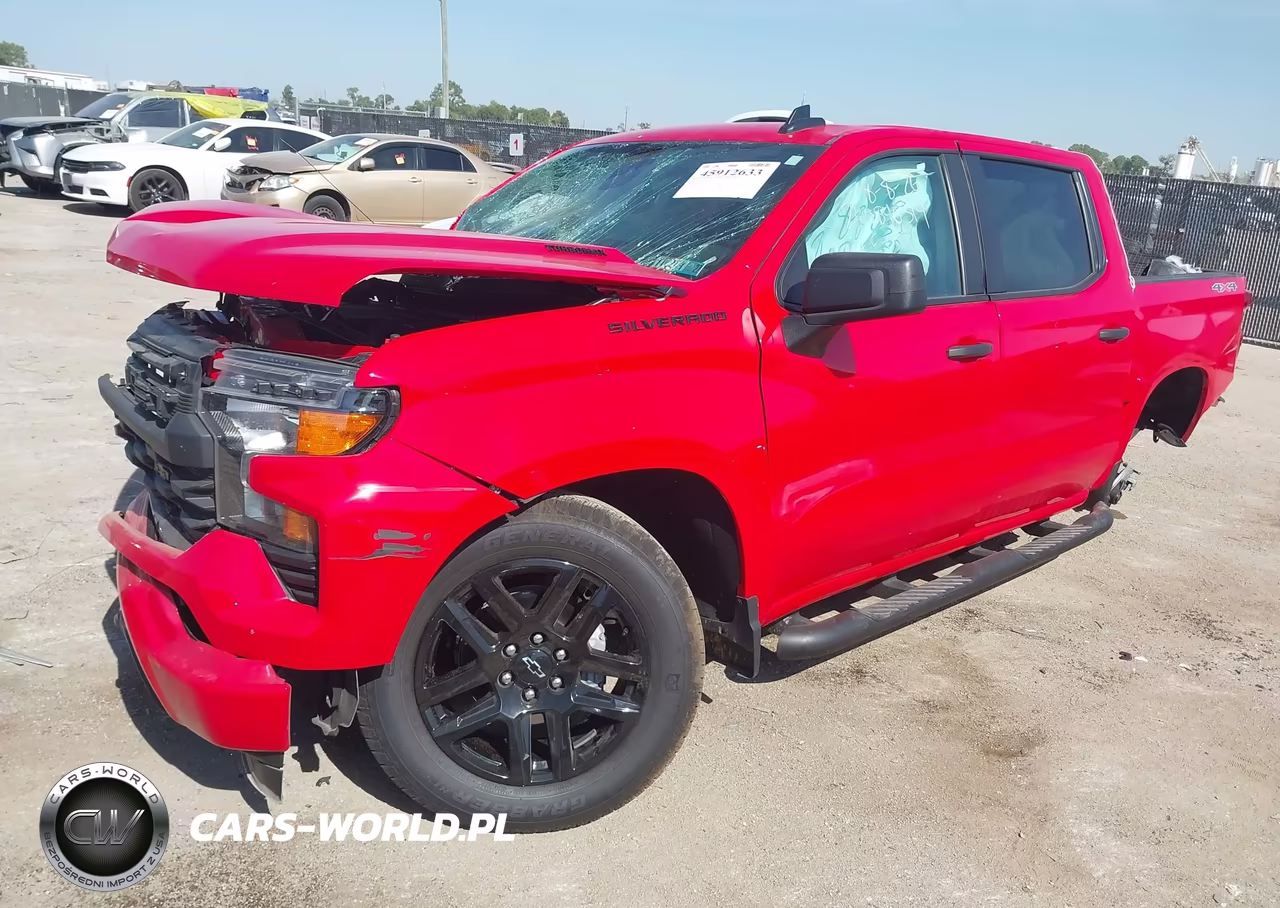 2026 Chevrolet Silverado 1500 4Wd Short Bed Custom VIN:1GCPKBEK3TZ119465 - 2