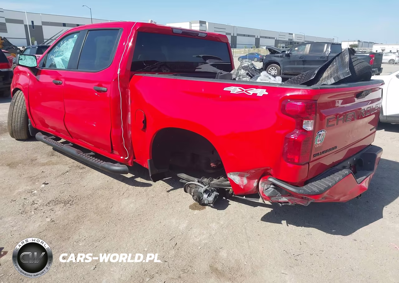 2026 Chevrolet Silverado 1500 4Wd Short Bed Custom VIN:1GCPKBEK3TZ119465 - 3