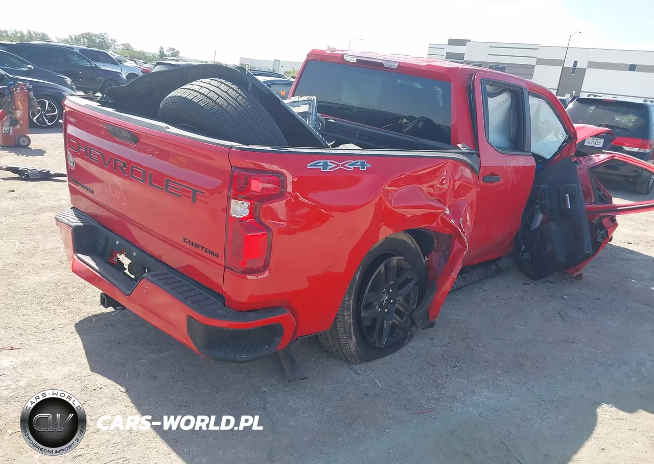 2026 Chevrolet Silverado 1500 4Wd Short Bed Custom VIN:1GCPKBEK3TZ119465 - 4