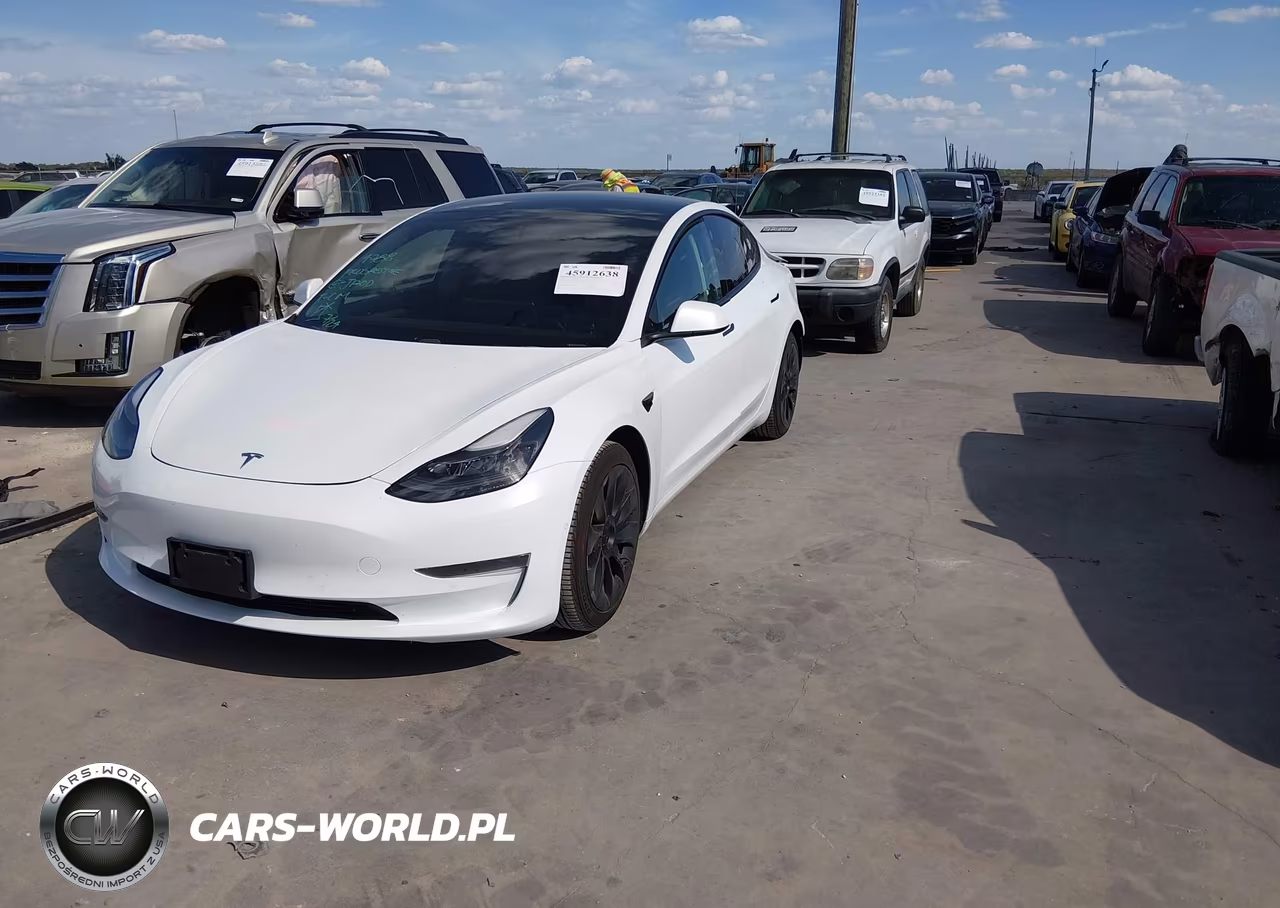 2021 Tesla Model 3 Standard Range Plus Rear-Wheel Drive VIN:5YJ3E1EA3MF996780 - 2