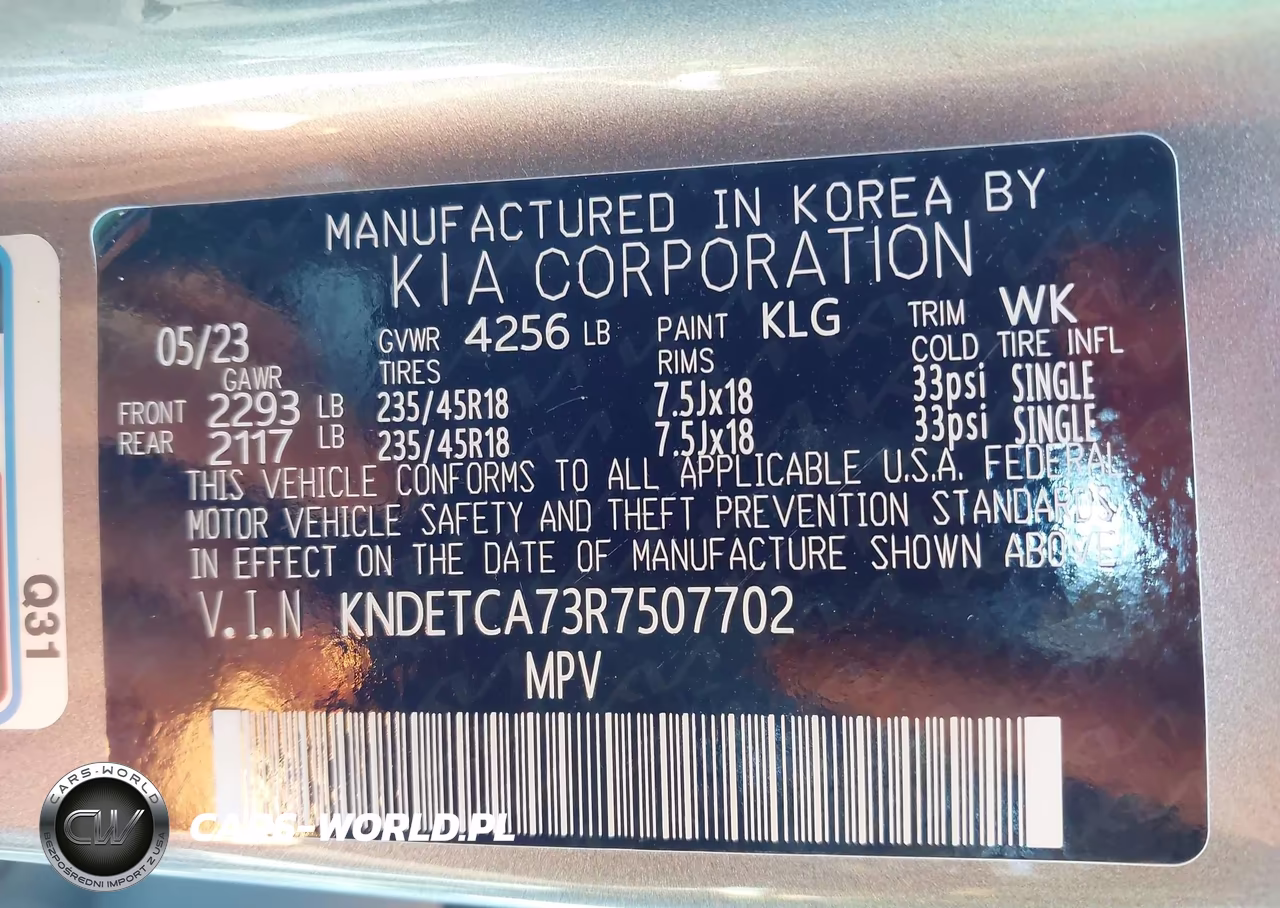 2024 Kia Seltos Sx Turbo VIN:KNDETCA73R7507702 - 9