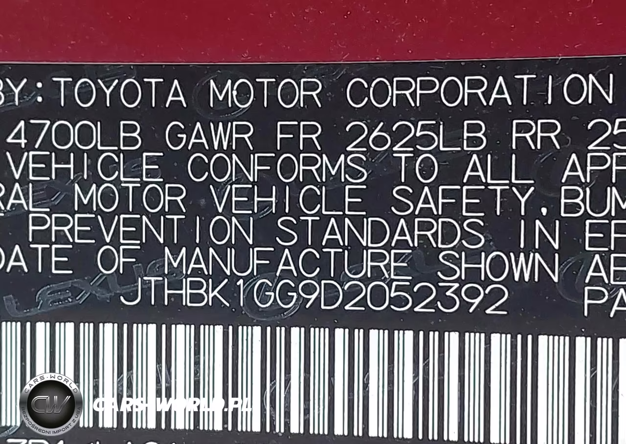 2013 Lexus Es 350 VIN:JTHBK1GG9D2052392 - 9
