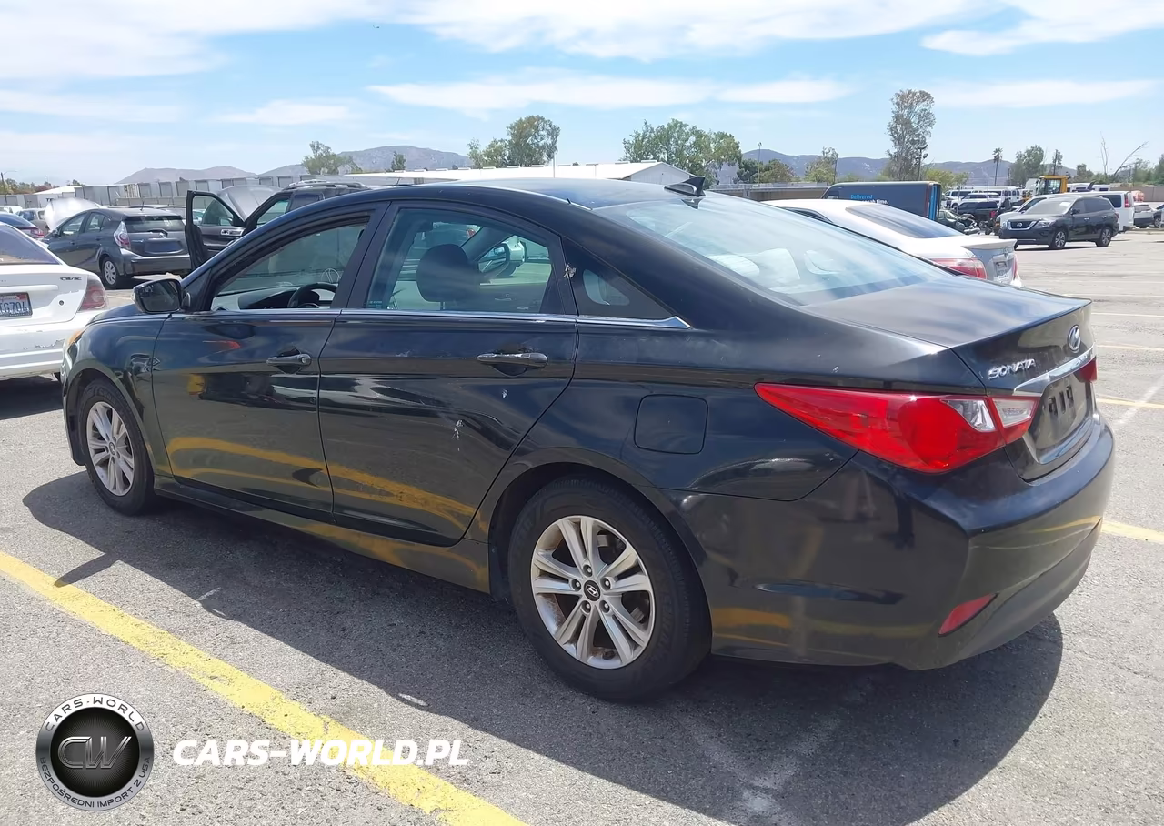 2014 Hyundai Sonata Gls VIN:5NPEB4ACXEH827353 - 3