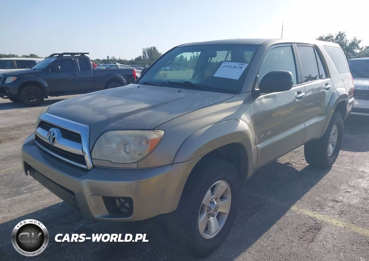 2007 Toyota 4Runner Sr5 V6 VIN:JTEBU14R578096033 - 2