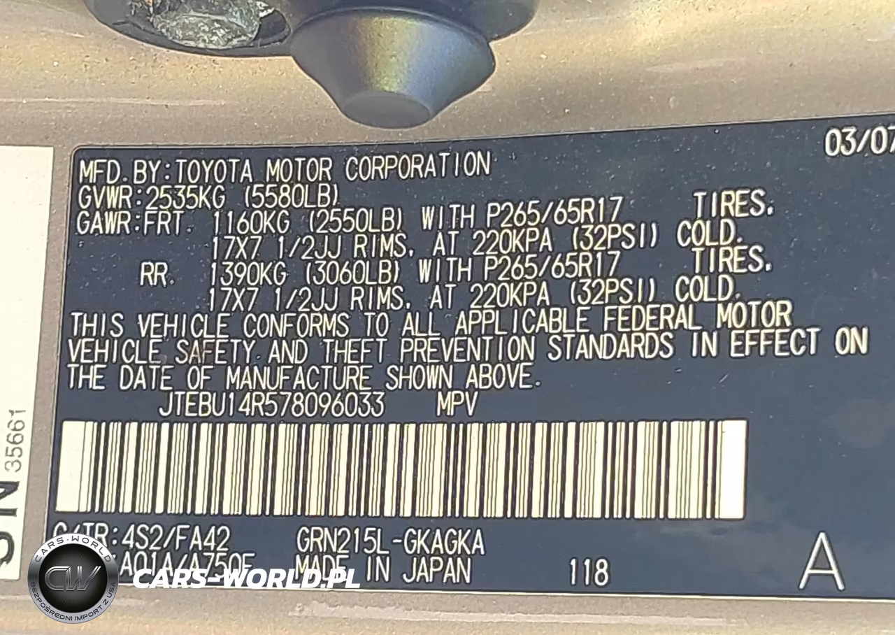 2007 Toyota 4Runner Sr5 V6 VIN:JTEBU14R578096033 - 9