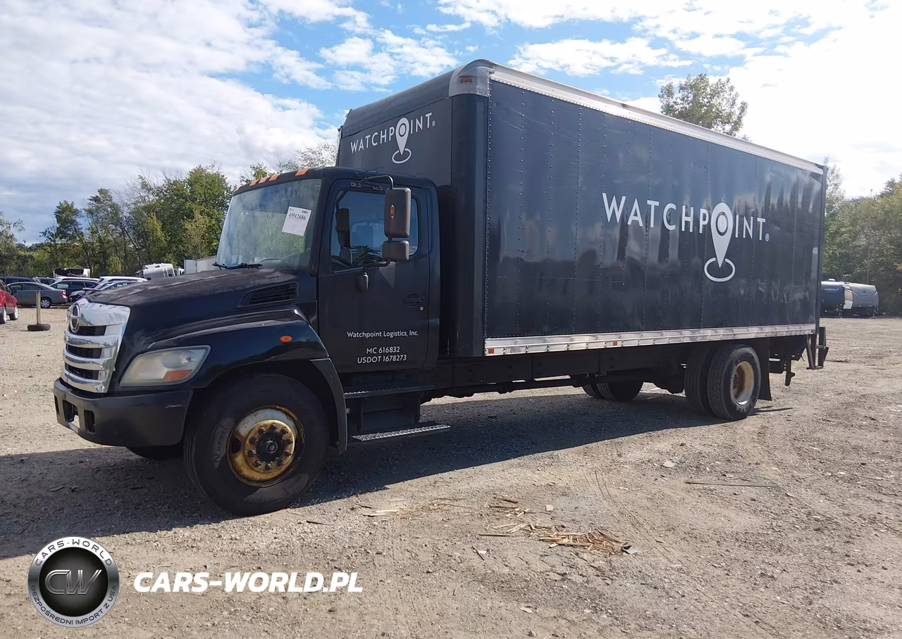 2013 Hino 258-268 VIN:5PVNJ8JV0D4S55483 - 2