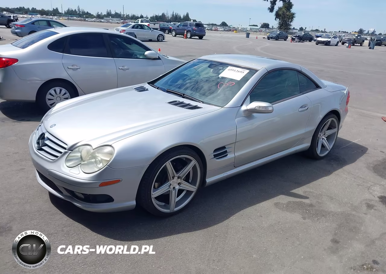2005 Mercedes-Benz Sl 500 VIN:WDBSK75F45F087350 - 2