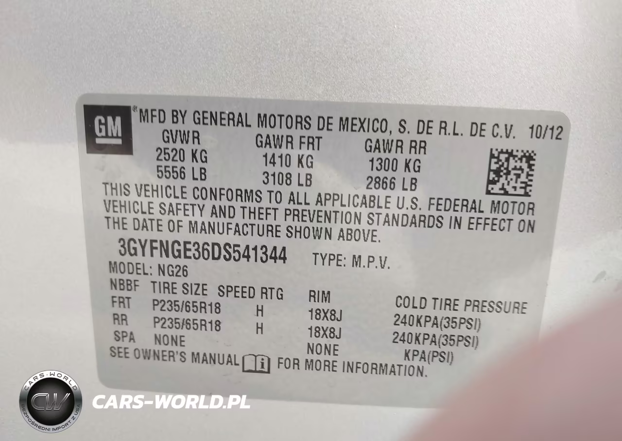 2013 Cadillac Srx Luxury Collection VIN:3GYFNGE36DS541344 - 9