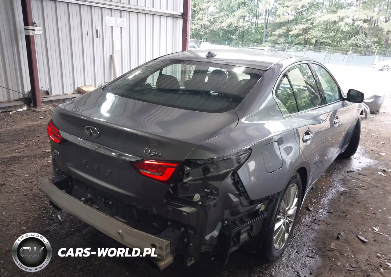2019 Infiniti Q50 3.0T Luxe VIN:JN1EV7AR9KM559607 - 4