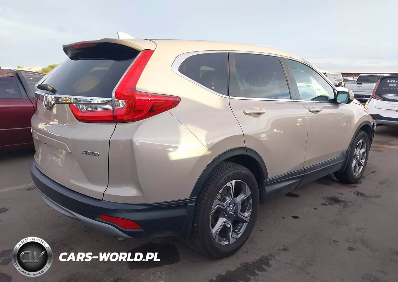 2017 Honda Cr-V Ex-L-Ex-L Navi VIN:5J6RW2H84HL046222 - 4