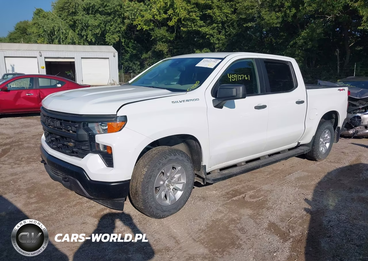 2022 Chevrolet Silverado 1500 4Wd Short Bed Wt VIN:1GCPDAEK2NZ593026 - 2