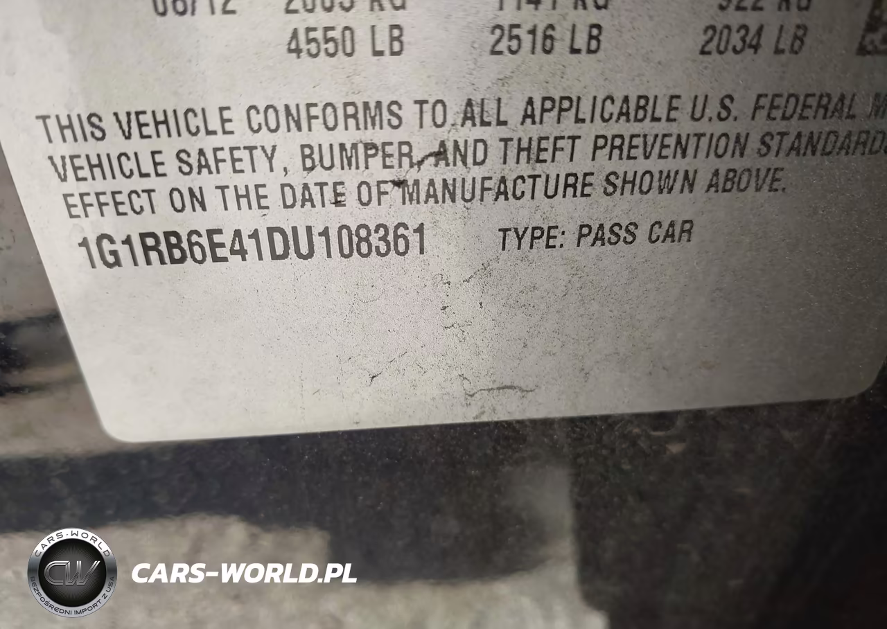 2013 Chevrolet Volt VIN:1G1RB6E41DU108361 - 9