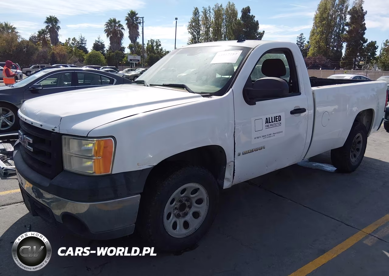 2007 GMC Sierra 1500 Work Truck VIN:1GTEC14C67E533958 - 2