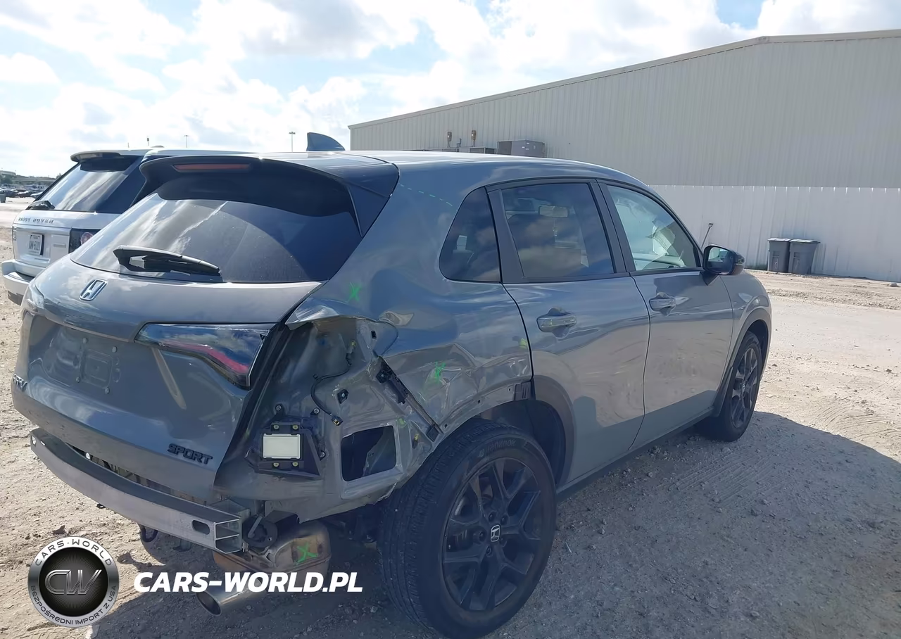 2023 Honda Hr-V Awd Sport VIN:3CZRZ2H55PM726740 - 4