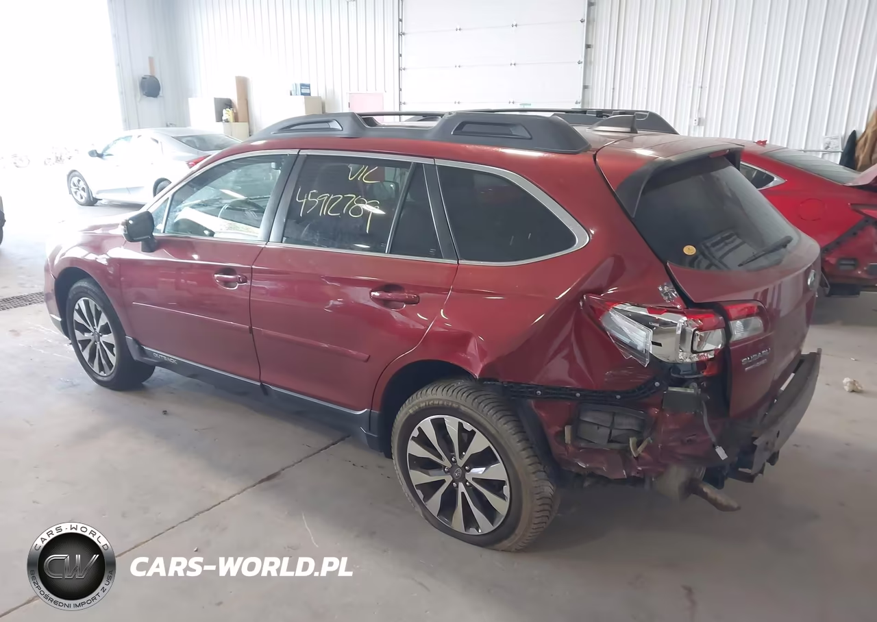 2017 Subaru Outback 3.6R Limited VIN:4S4BSENCXH3249284 - 3