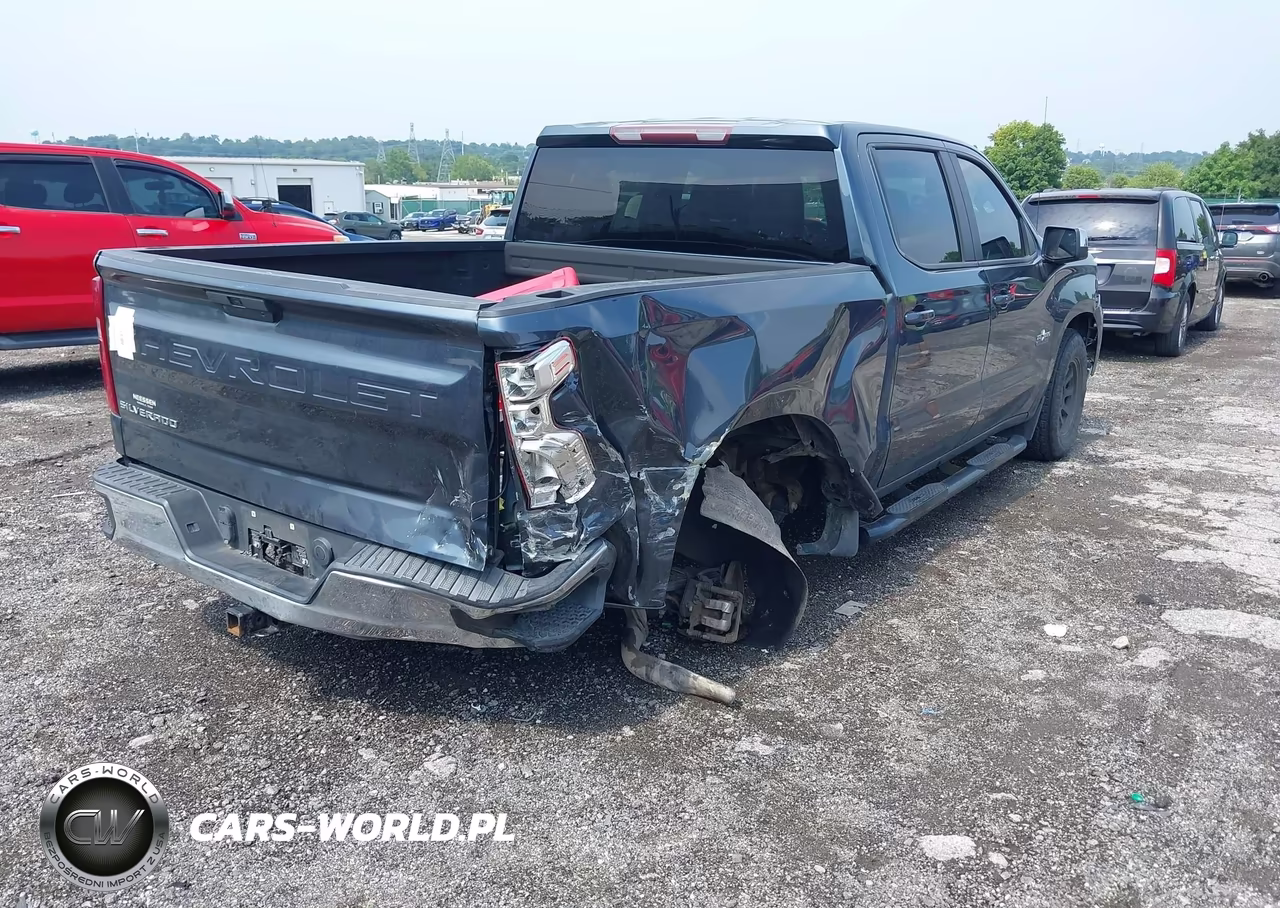 2021 Chevrolet Silverado 1500 2Wd Short Bed Lt VIN:3GCPWCED0MG104290 - 4