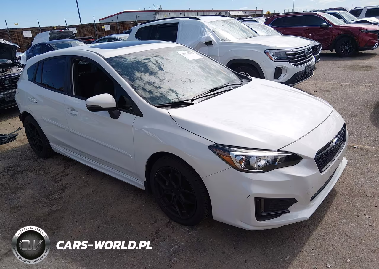 2019 Subaru Impreza 2.0I Sport VIN:4S3GTAM69K3700059 - 1