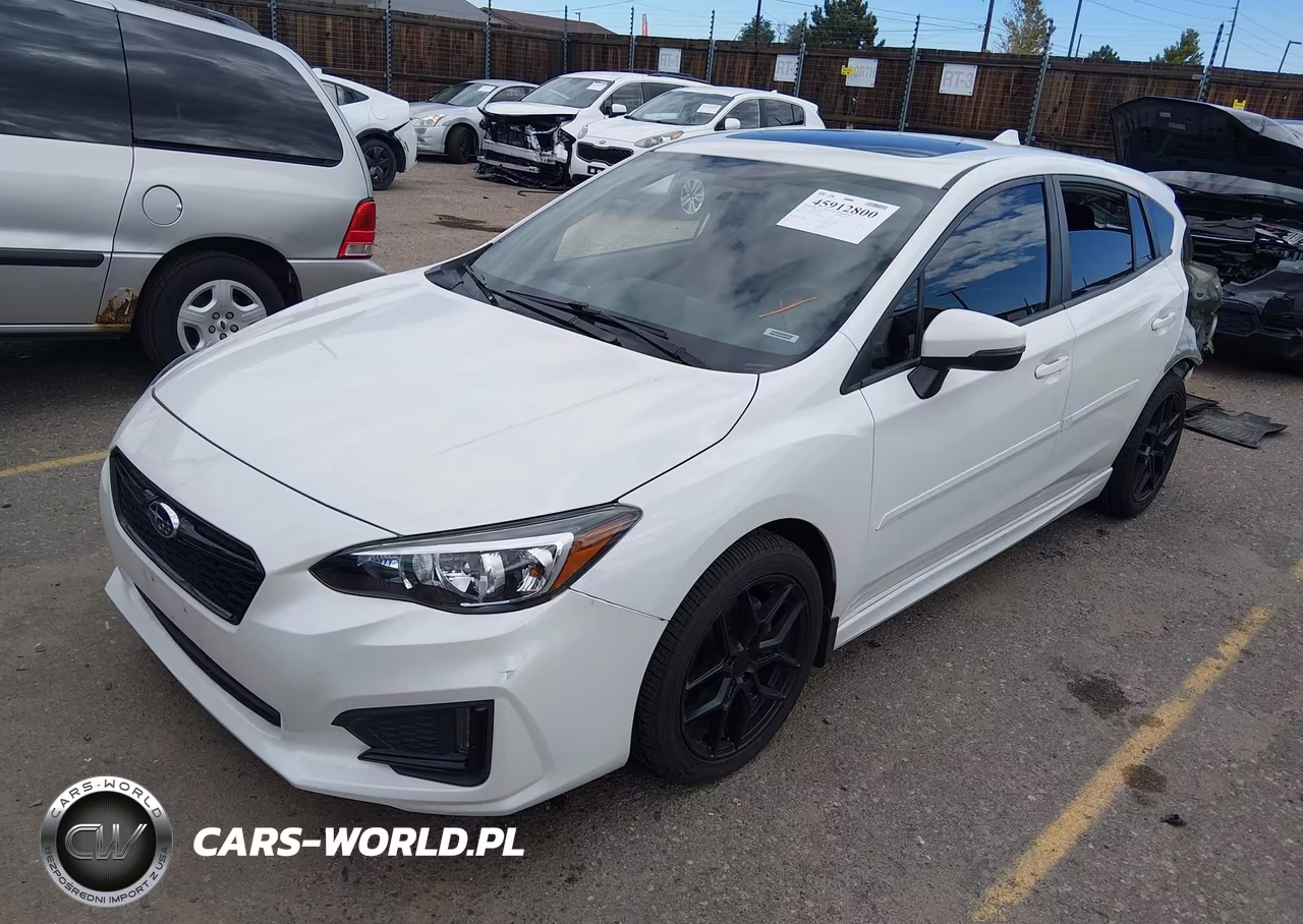 2019 Subaru Impreza 2.0I Sport VIN:4S3GTAM69K3700059 - 2