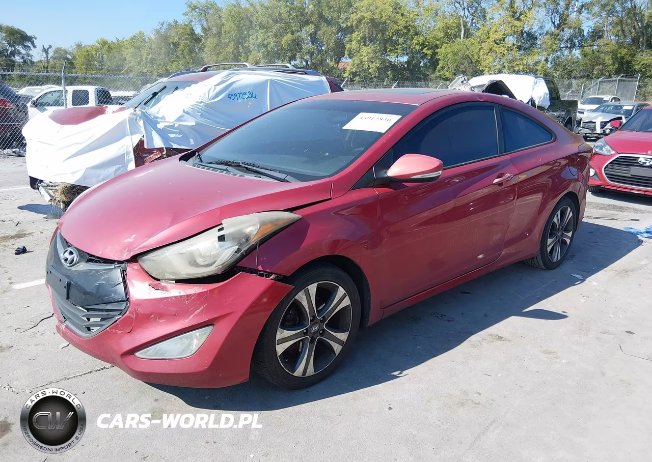 2014 Hyundai Elantra VIN:KMHDH6AH1EU025874 - 2