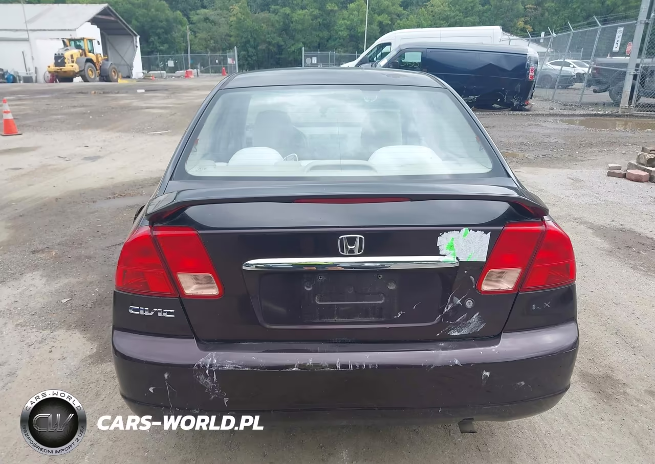 2001 Honda Civic Lx VIN:2HGES16511H516343 - 16