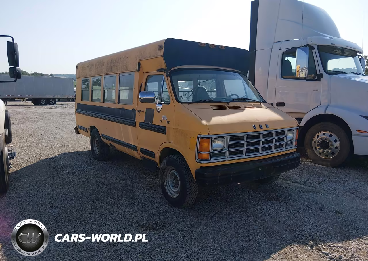 1991 Dodge Ram Wagon B350 Bus