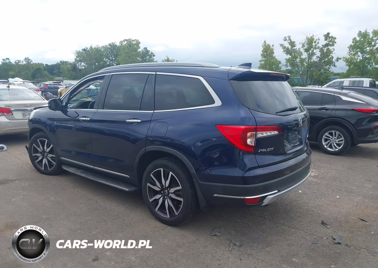 2021 Honda Pilot Awd Touring 8 Passenger VIN:5FNYF6H90MB014804 - 3