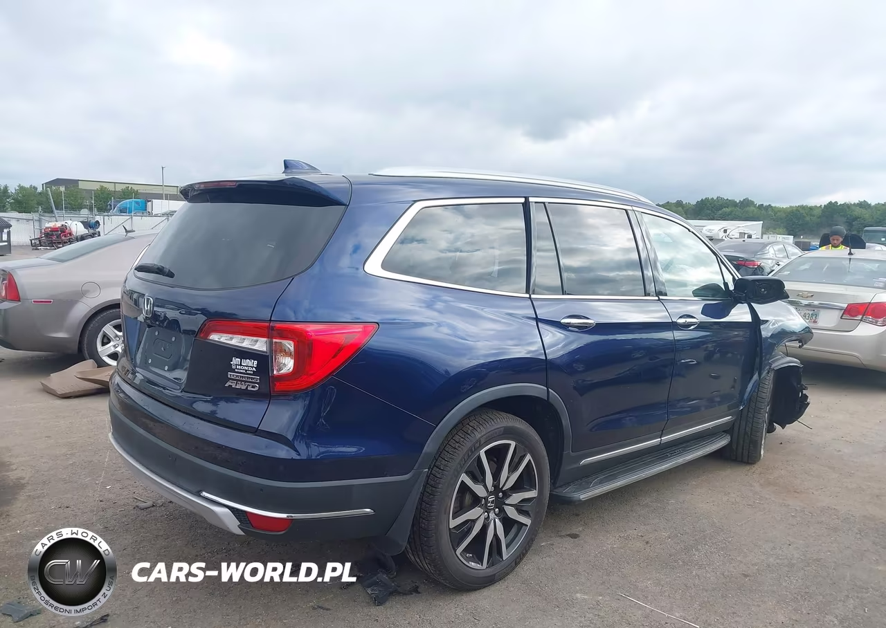 2021 Honda Pilot Awd Touring 8 Passenger VIN:5FNYF6H90MB014804 - 4