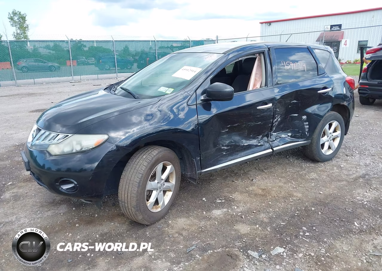 2010 Nissan Murano S VIN:JN8AZ1MW0AW128028 - 2