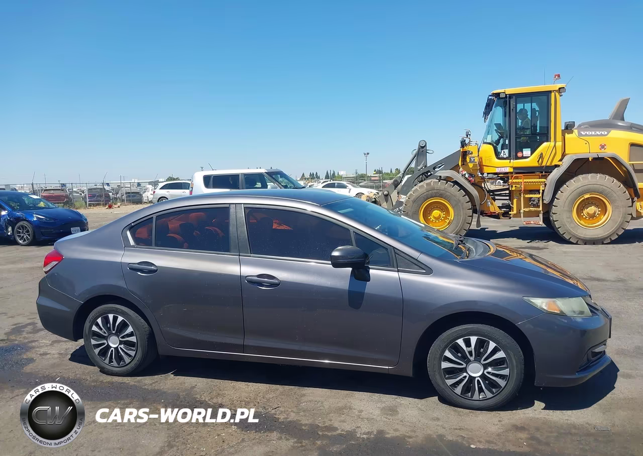 2014 Honda Civic Lx VIN:19XFB2F59EE242285 - 13