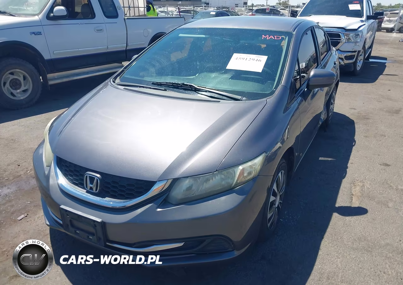 2014 Honda Civic Lx VIN:19XFB2F59EE242285 - 2