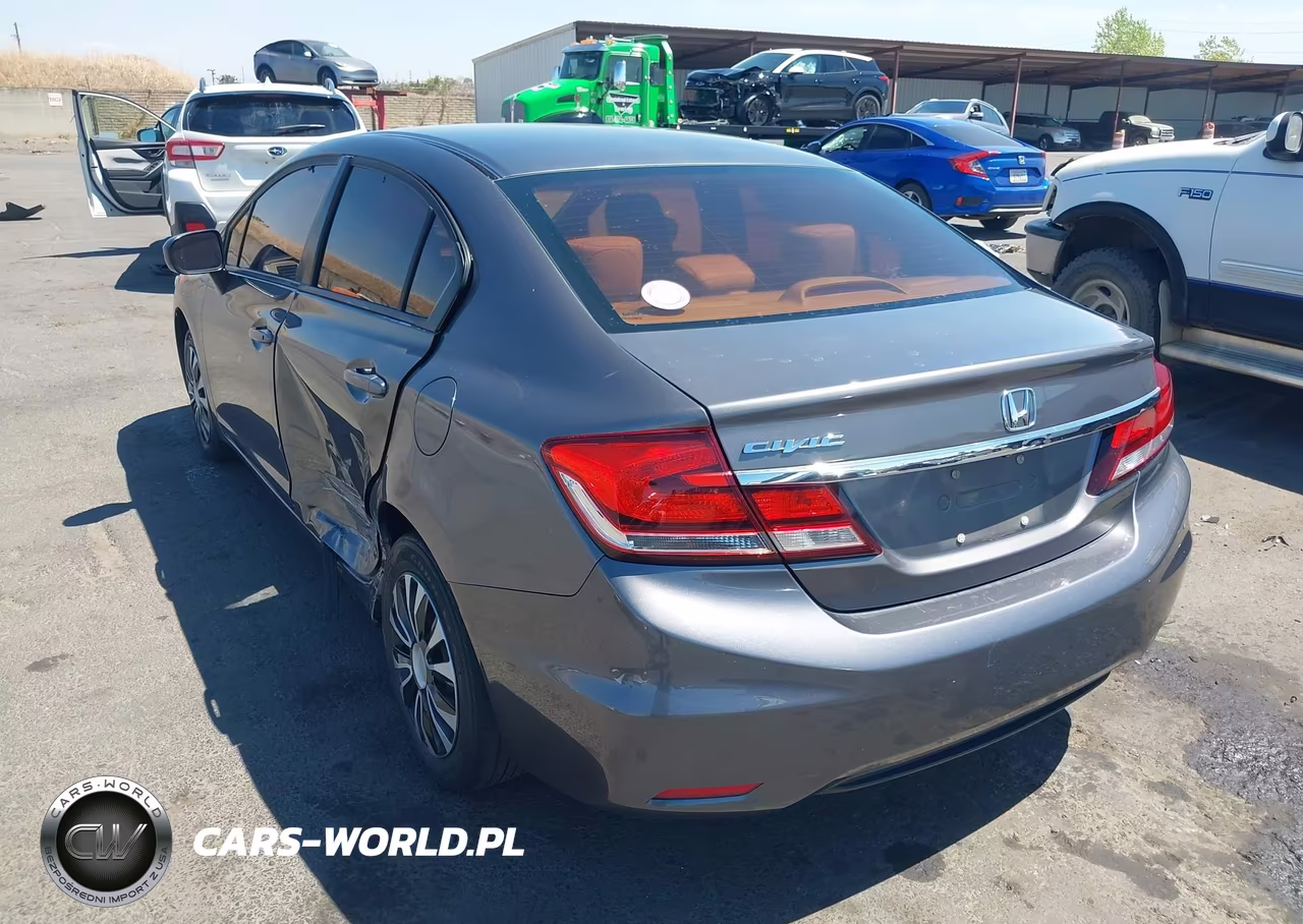 2014 Honda Civic Lx VIN:19XFB2F59EE242285 - 3