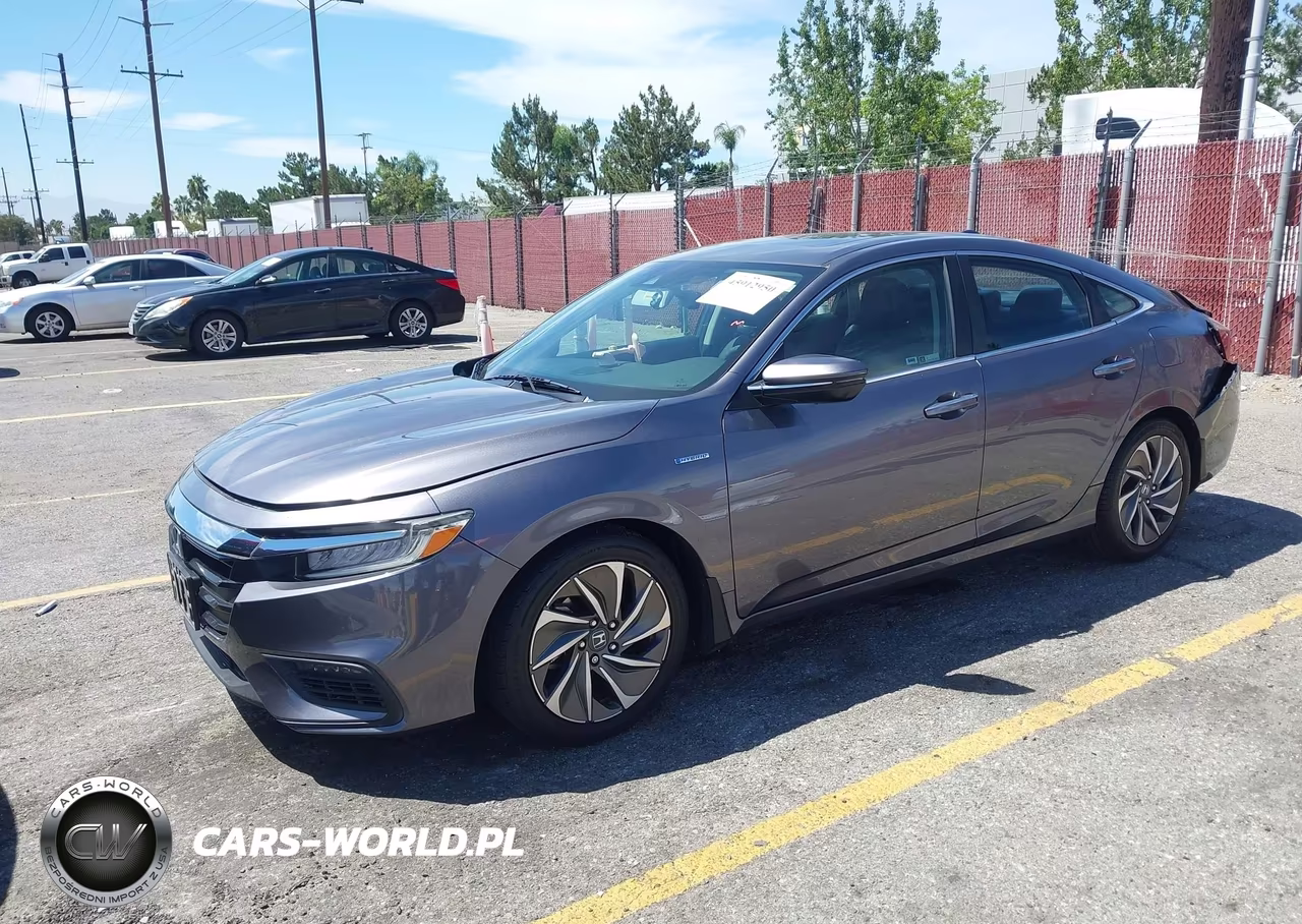 2019 Honda Insight Touring VIN:19XZE4F95KE031602 - 2