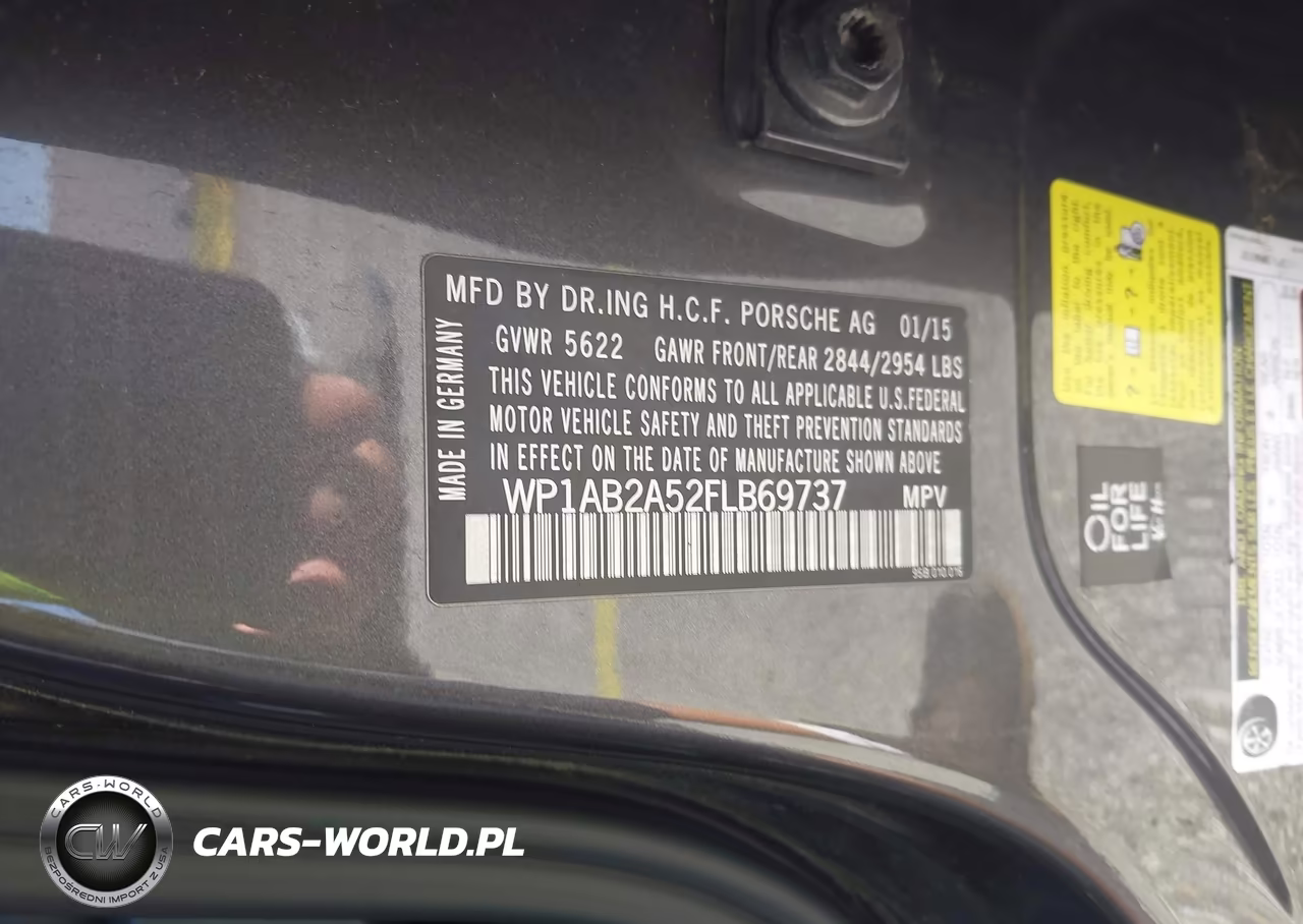 2015 Porsche Macan S VIN:WP1AB2A52FLB69737 - 9